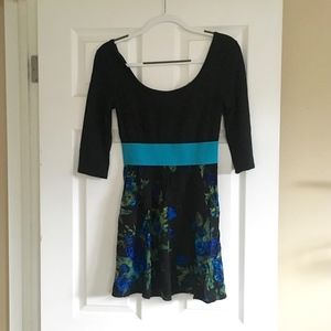 Floral Tunic/Mini Dress